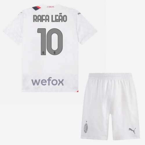 AC Milan Rafael Leao 10 Fotbollströjor Borta 2023-24 - Barn AC Milan Rafael Leao 10 Fotbollströjor Borta 2023-24 - Barn